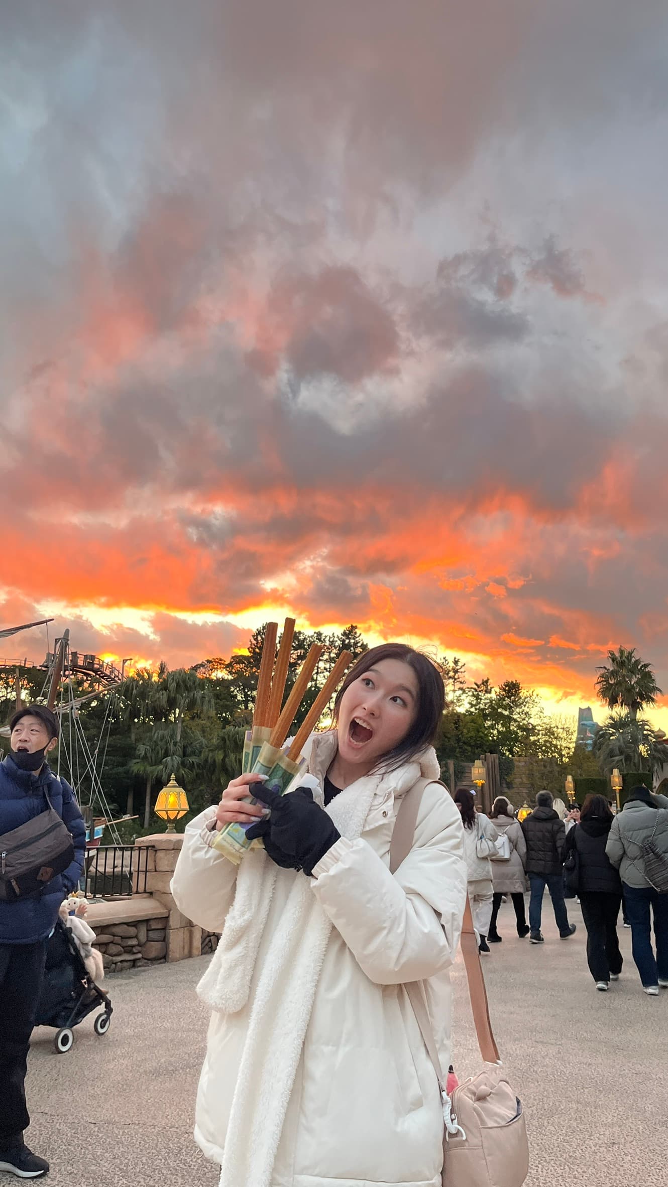 Photo: Churros and nice sky