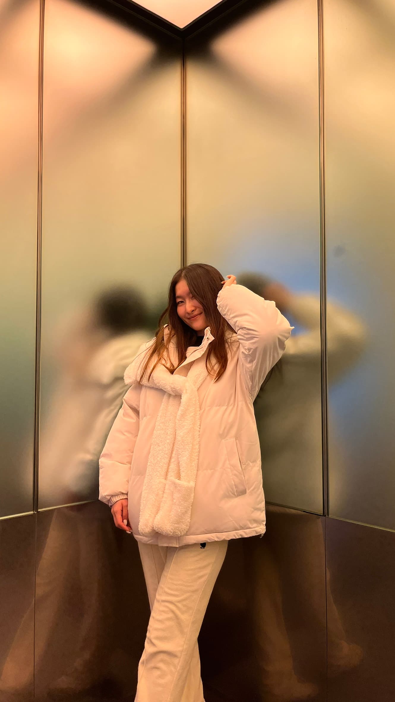 Photo: Starbucks elevator!!!